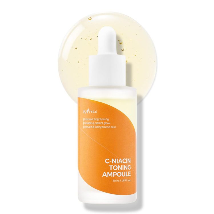 آمپول روشن کننده و ضد لک ویتامین سی و نیاسینامید ایزنتری ISNTREE C NIACIN TONING AMPOULE 50ml