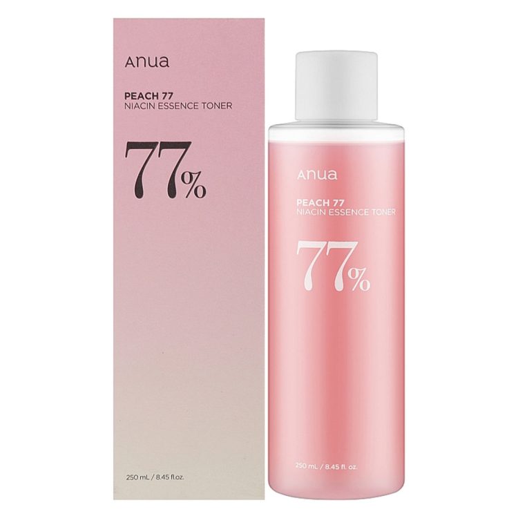 شیر نرم کننده هلو نیاسینامید آنوا آبرسان و تغذیه کننده پوست ANUA Peach 77 Niacin Conditioning Milk 150ml