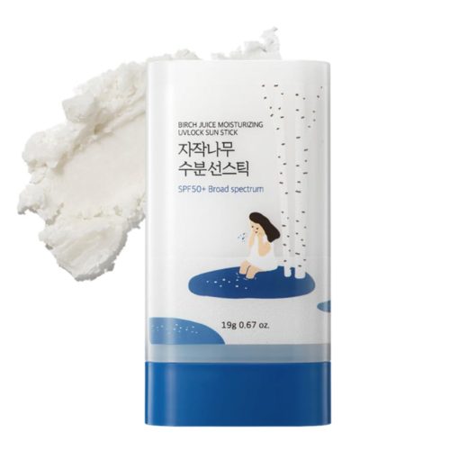 ضد آفتاب استیکی مرطوب کننده شیره توس راندلب ROUND LAB Birch Juice Moisturising Sun Stick
