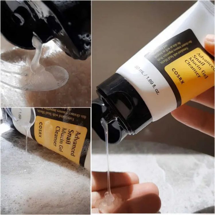 ژل شستشوی موسین حلزون کوزارکس COSRX Advanced Snail Mucin Power Gel Cleanser 150ml