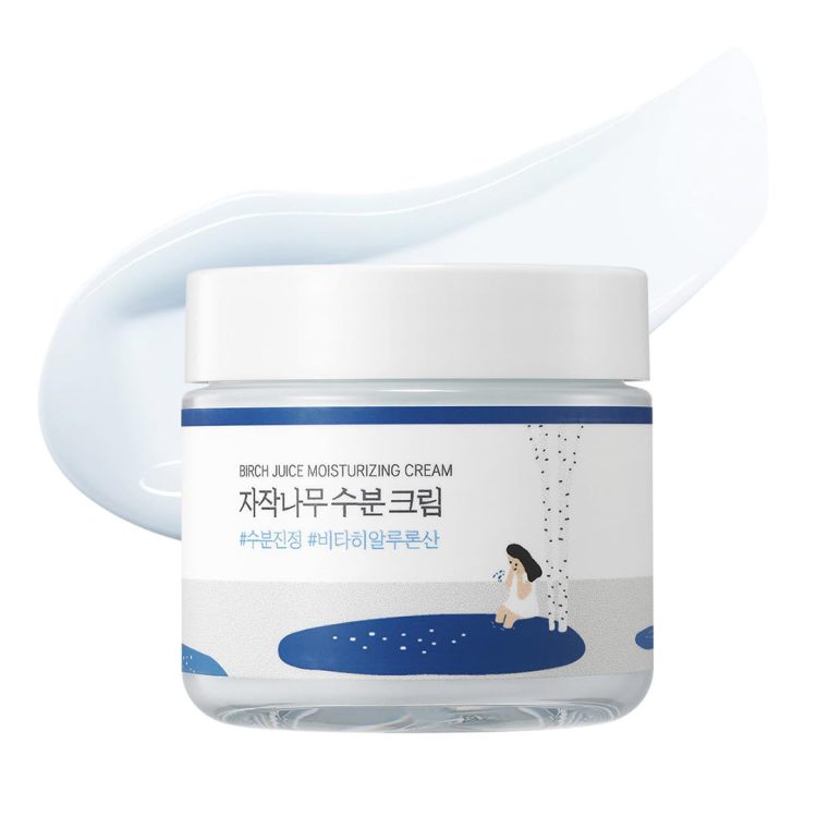 کرم مرطوب کننده شیره توس راندلب ROUND LAB Birch Juice Moisturizing Cream