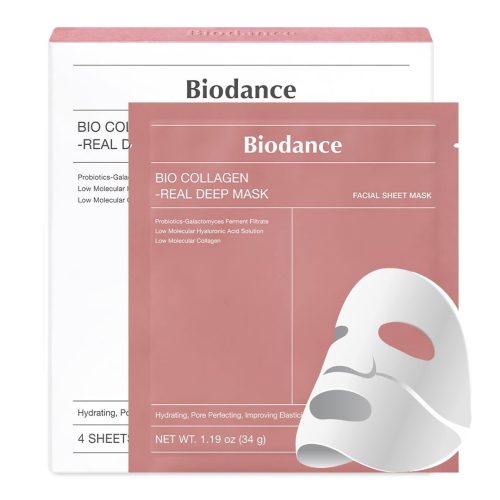 ماسک جوانساز و آبرسان بیو کلاژن بیودنس BIODANCE Bio-Collagen Real Deep Mask