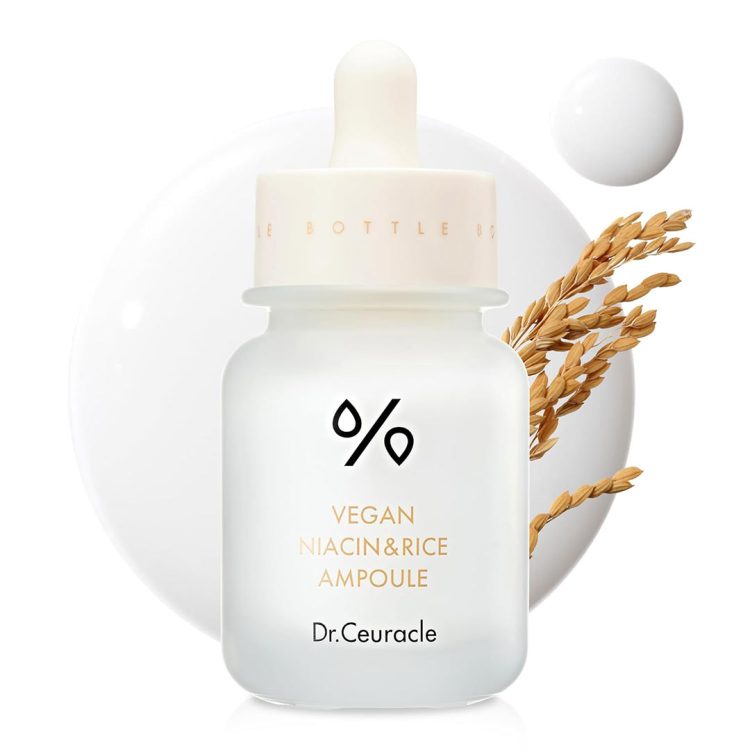 آمپول روشن کننده نیاسینامید و برنج دکتر سراکل Dr. Ceuracle Vegan Niacin & Rice Ampoule