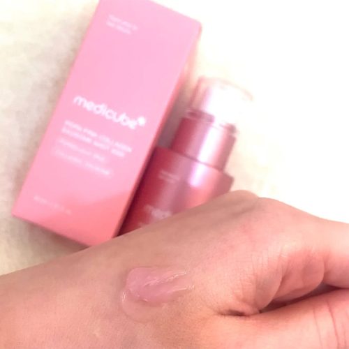 سرم اگزوزوم کلاژن و PDRN مدی کیوب شات 7500 PDRN Pink Collagen Exosome Shot Serum 7500
