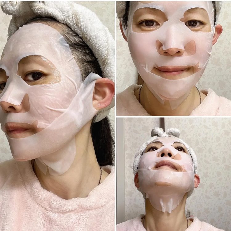 ماسک ضد چروک بایو لیفتینگ شماره 9 نامبوزین Numbuzin No.9 Sheet Mask NAD+ BIO Lifting-sil Full Face Mask