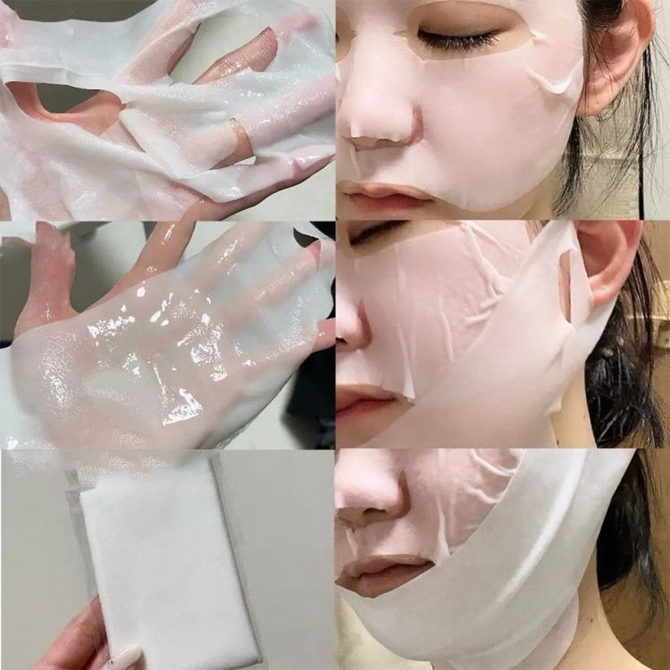ماسک ضد چروک بایو لیفتینگ شماره 9 نامبوزین Numbuzin No.9 Sheet Mask NAD+ BIO Lifting-sil Full Face Mask