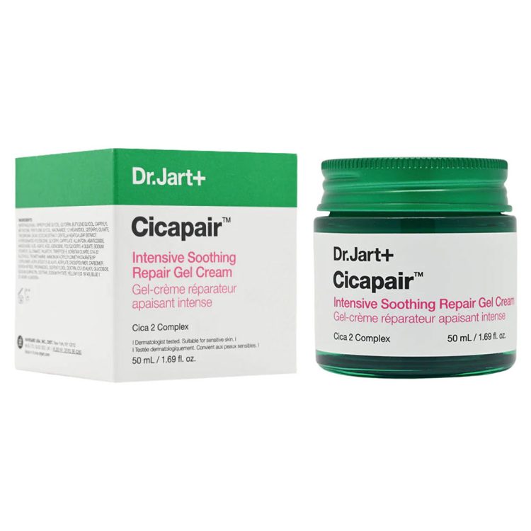 ژل کرم تسکین دهنده و ترمیم کننده سیکاپیر دکتر جارت Dr.Jart+ Cicapair Intensive Soothing Repair Gel Cream
