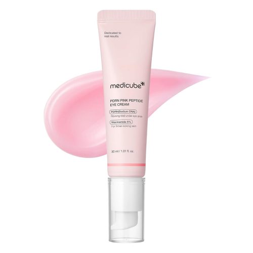 کرم دور چشم pdrn و پپتاید مدی کیوب ضد چروک و روشن کننده PDRN Pink Peptide Eye Cream