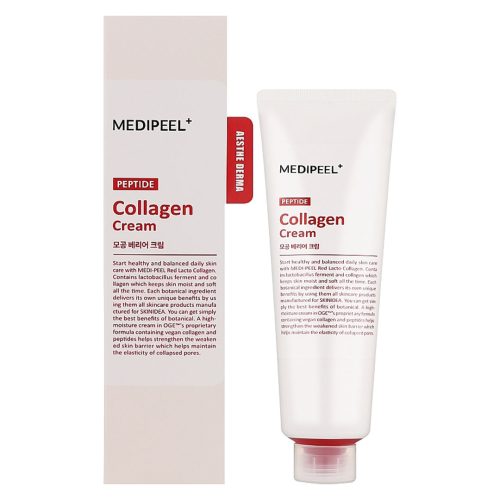 کرم مرطوب کننده جوانساز و ضد چروک لاکتو کلاژن قرمز مدی پیل Medi-Peel Red Lacto Peptide Collagen Barrier Cream