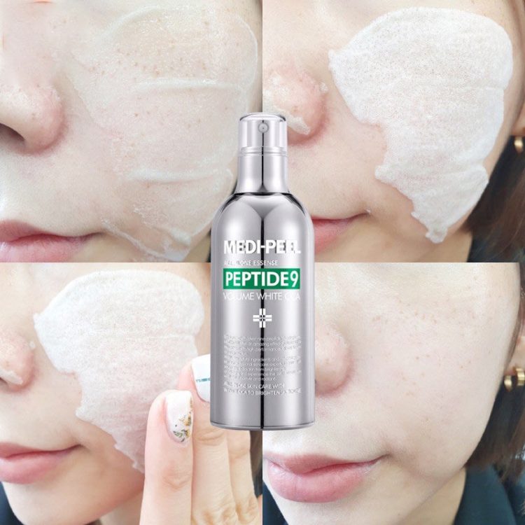 اسنس 9 پپتاید سیکا مدی پیل روشن کننده و تسکین دهنده Medi-Peel Peptide 9 Volume White Cica Essence Pro