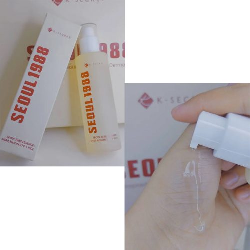 اسنس ترمیم کننده موسین حلزون و برنج سئول 1988 کی سکرت K-SECRET SEOUL 1988 Essence Snail Mucin 97% + Rice
