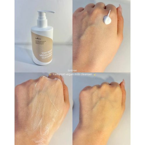 شوینده یام روت ایزنتری Isntree Yam Root Vegan Milk Cleanser