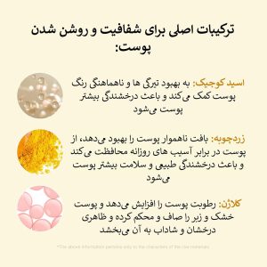 ماسک شب روشن کننده کوجیک اسید و کلاژن مدی کیوب Medicube Kojic Acid Turmeric Night Wrapping Mask