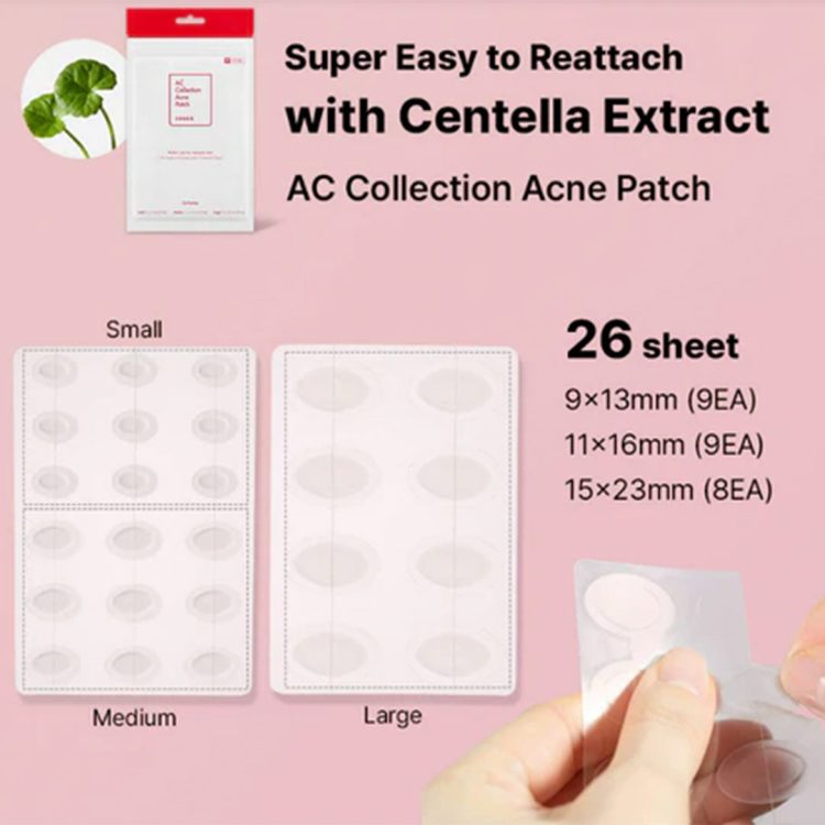 پچ 26 عددی ضد جوش و آکنه کوزارکس Cosrx AC Collection Acne Patch