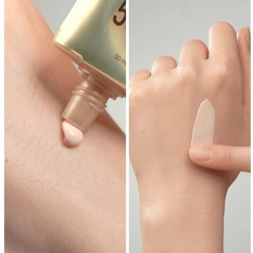 کرم ضد آفتاب تون آپ کلاژن مدی کیوب ضد چروک و روشن کننده پوست MEDICUBE Collagen Firming Sun Cream