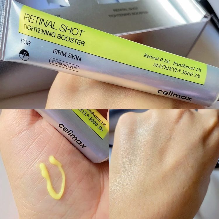 کرم ضد چروک رتینول شات سلیمکس Celimax The Vita-A Retinal Shot Tightening Booster