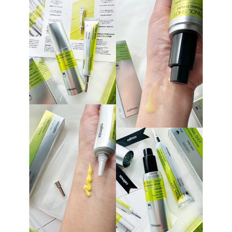 کرم ضد چروک رتینول شات سلیمکس Celimax The Vita-A Retinal Shot Tightening Booster