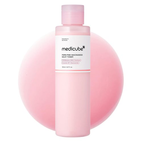 تونر میلکی PDRN و نیاسینامید مدی کیوب جوانساز و روشن کننده پوست Medicube PDRN Pink Niacinamide Milky Toner